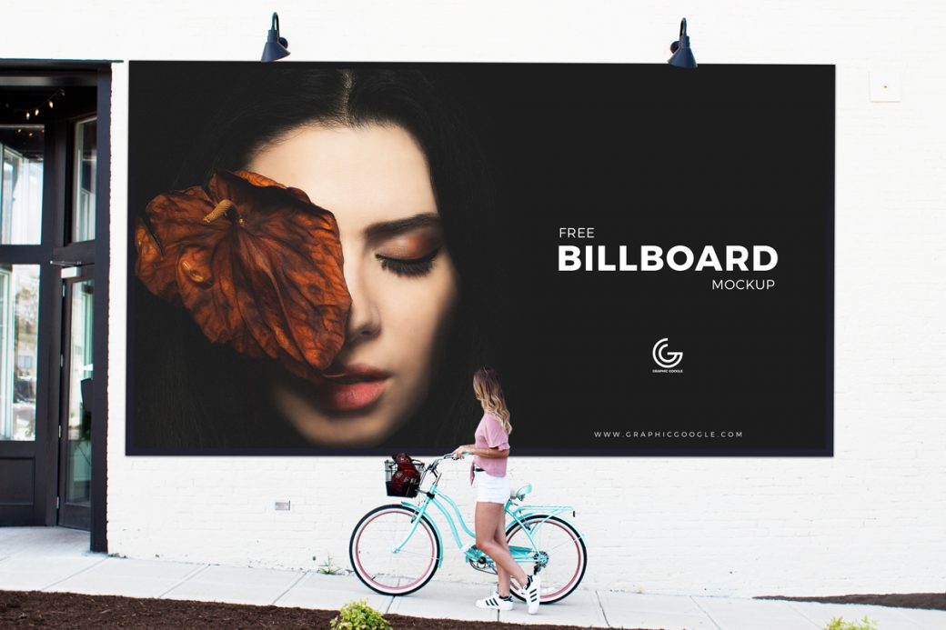 Free-Outdoor-Girl-Watching-Billboard-Mockup-PSD