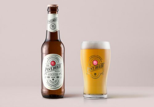 beer-drink-alcohol-bottle-glass-pint-amber-packaging-presentation-mockup-free-psd